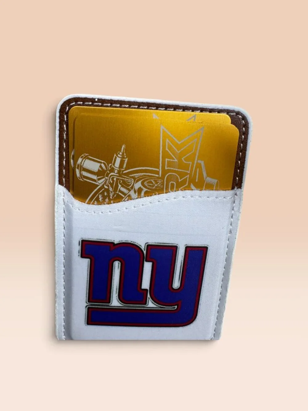 New York Giants Phone Wallet, Card Holder compatible with iPhone